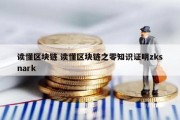 读懂区块链 读懂区块链之零知识证明zksnark