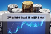 区块链行业参会企业 区块链技术峰会